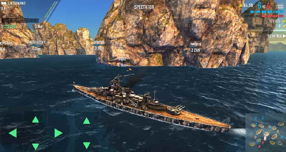 Battle of Warships MOD APK Unlimited Health