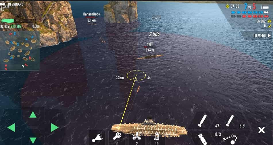 Battle of Warships MOD APK Unlocked All Ships