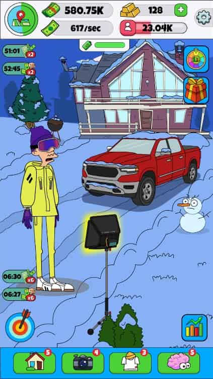 Lamar Idle Vlogger MOD APK For Android