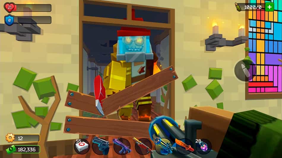 Pixel Combat: Zombies Strike MOD APK Free Shopping