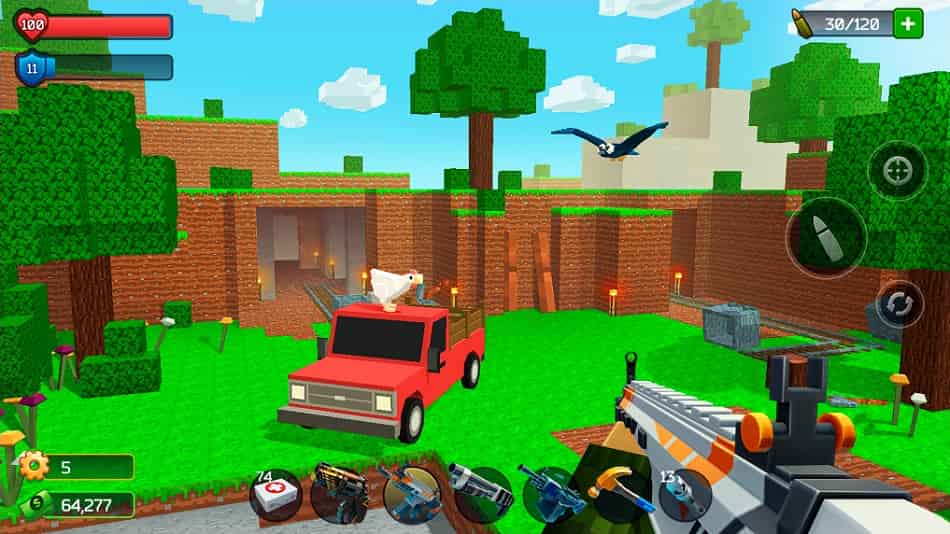 Pixel Combat Zombies Strike MOD Menu APK