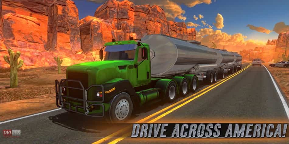 Truck Simulator USA MOD APK Obb