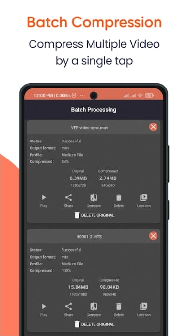 Video Compressor MOD APK Premium