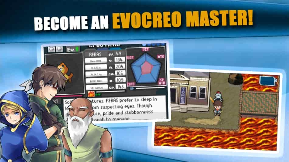 EvoCreo MOD APK Max Level