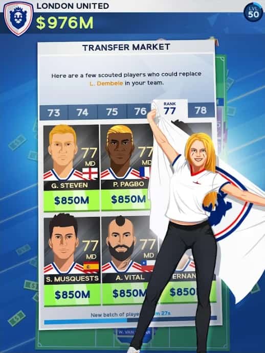 Idle Eleven MOD APK Unlimited Money