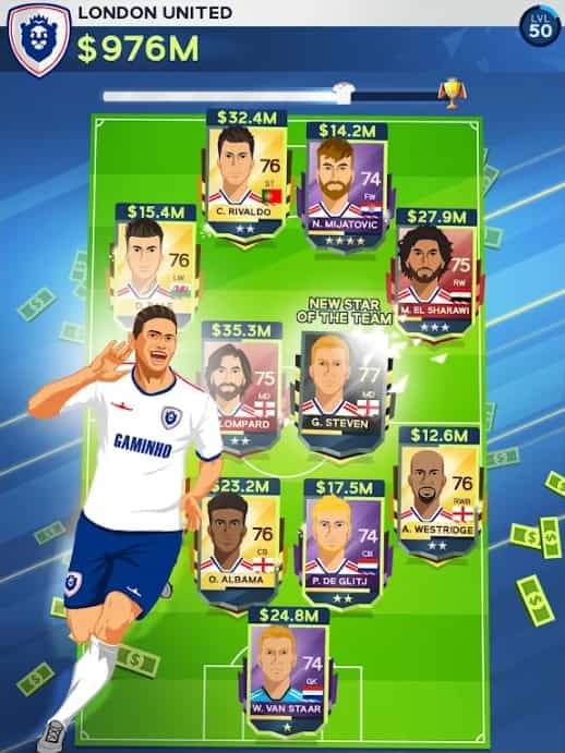 Idle Eleven MOD APK Vip