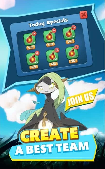 Mons Awaken MOD APK Unlimited Crystals