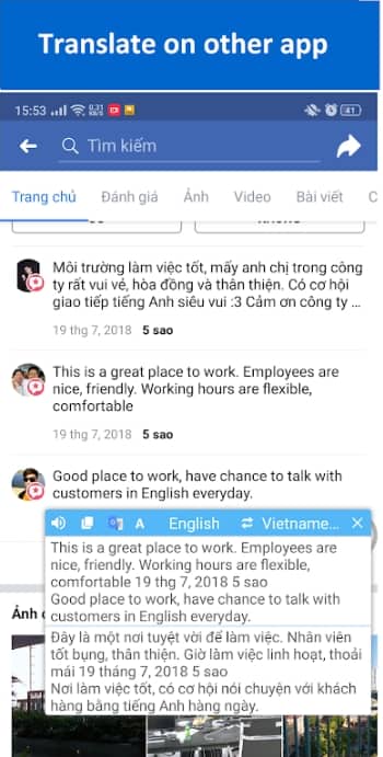 Translate On Screen MOD APK No Ads