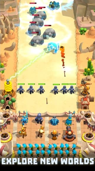 Wild Castle TD MOD APK Unlimited Money And Gems