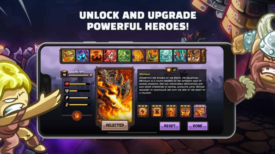 Kingdom Rush Vengeance MOD APK All Heroes Unlocked