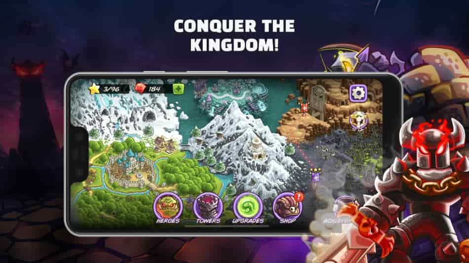 Kingdom Rush Vengeance MOD APK Free Shopping