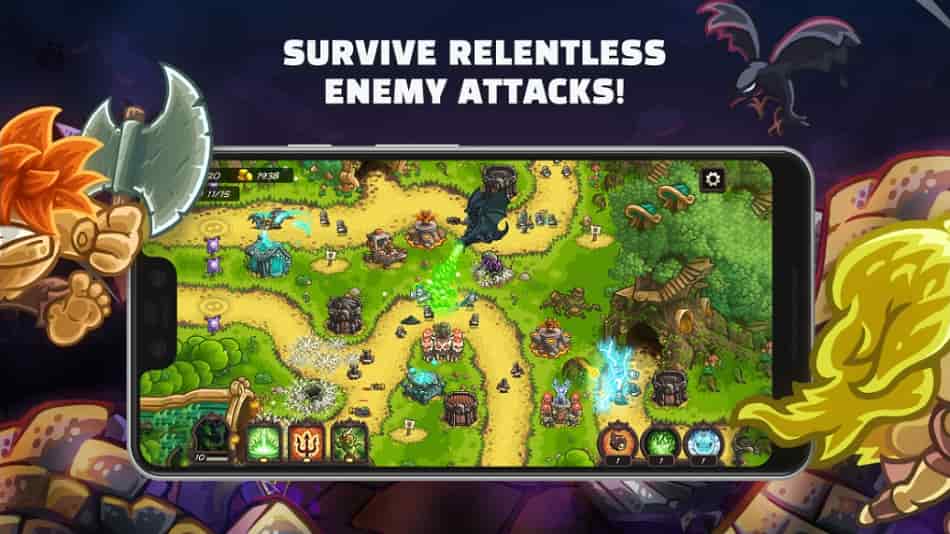 Kingdom Rush Vengeance MOD APK Unlimited Everything