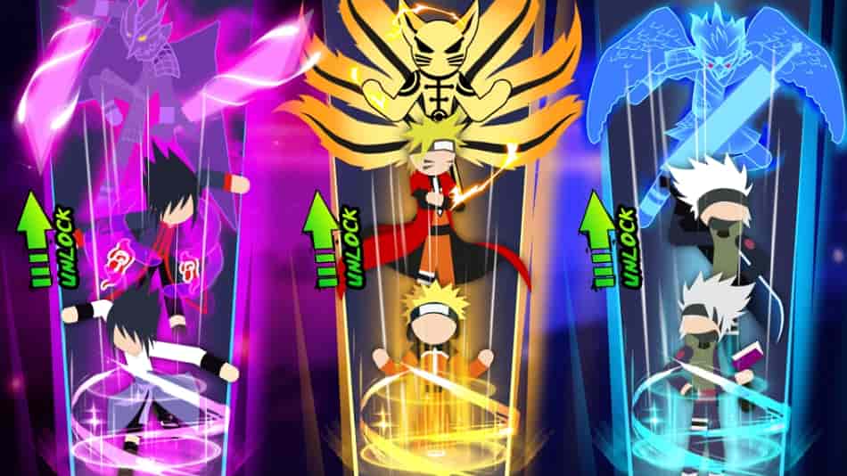 Stickman Ninja 3v3 MOD APK Unlimited Gems