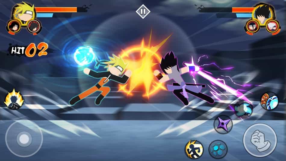Stickman Ninja 3v3 MOD APK Unlimited Money
