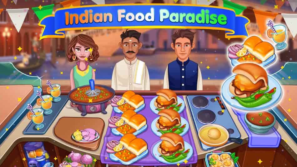 Indian Cooking Star Chef Game MOD APK