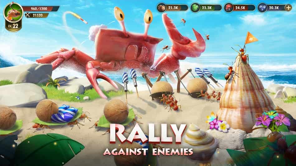 The Ants: Underground Kingdom MOD APK Unlimited Gems