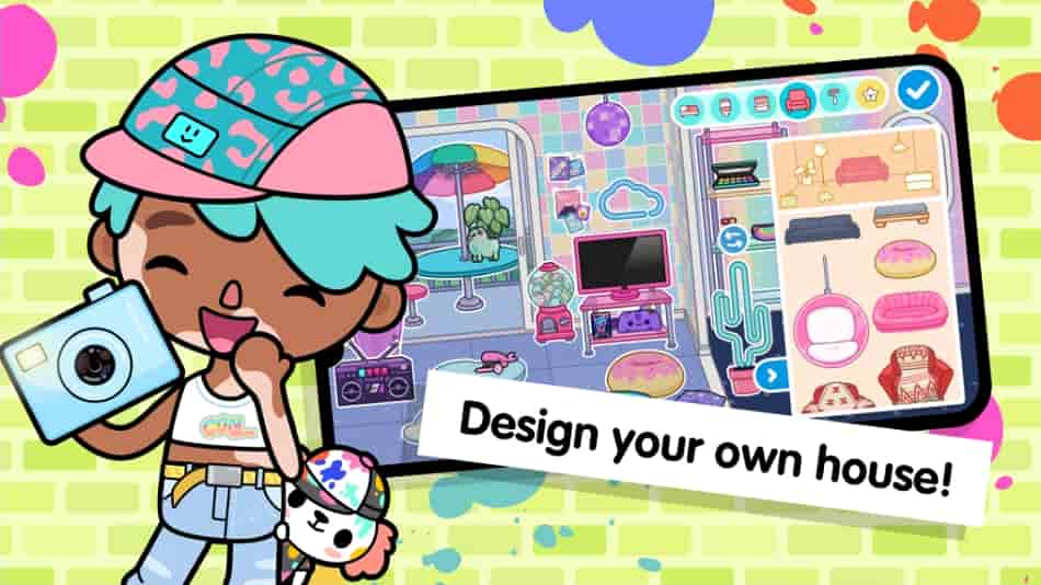 Toca boca MOD APK Hello Jitty