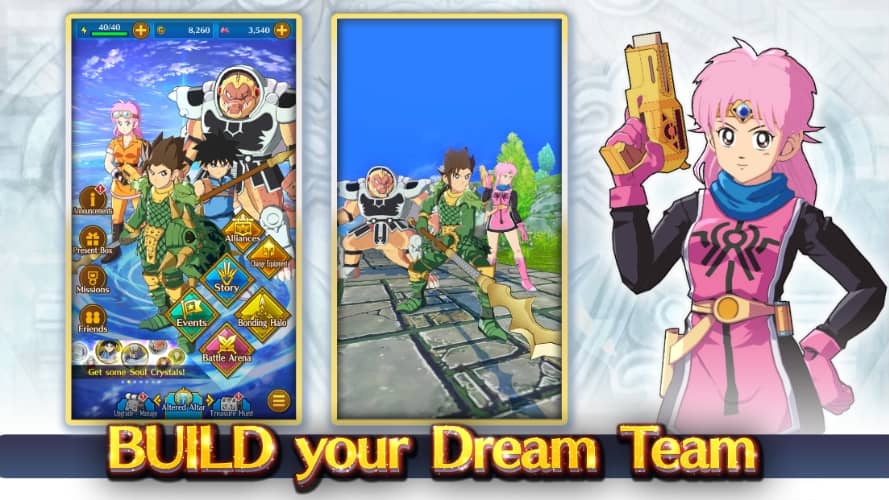 DQ Dai A Heros Bonds MOD Menu
