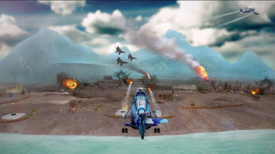 Gunship Strike 3D MOD APK Unlocked All