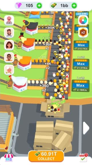 Idle Egg Factory MOD APK Free Purchase
