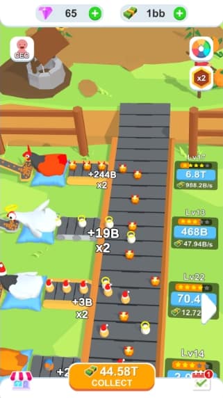 Idle Egg Factory MOD APK Unlimited Money And Gems