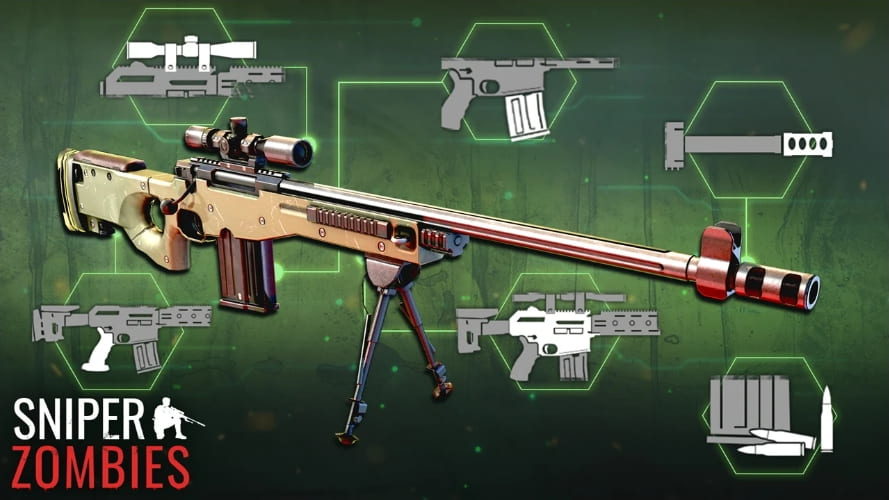 Sniper Zombies MOD APK Unlimited Money And Gold