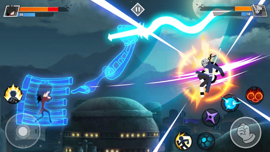 Stickman Shinobi Fighting MOD APK Unlimited Money And Gems