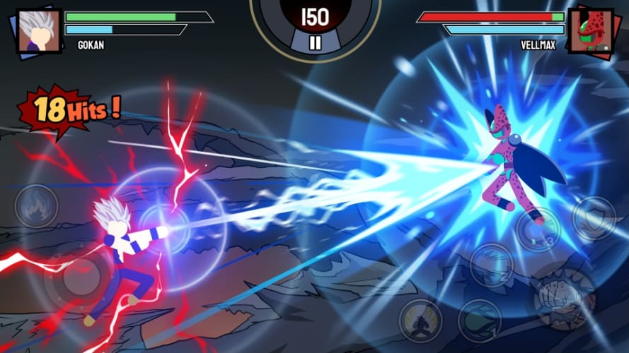 Stickman Warriors MOD APK Unlimited Power And Money