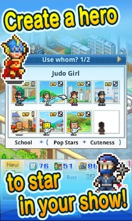 Anime Studio Story MOD APK Skill Points