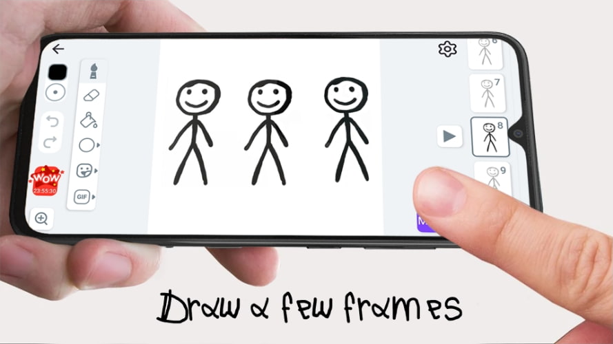 Stickman Draw Animation MOD APK Premium Unlocked