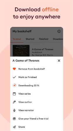 Storytel MOD APK Ad Free