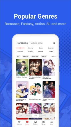 WebComics MOD APK Unlocked All