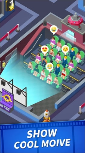Idle Cinema Empire Tycoon MOD APK Unlimited Money