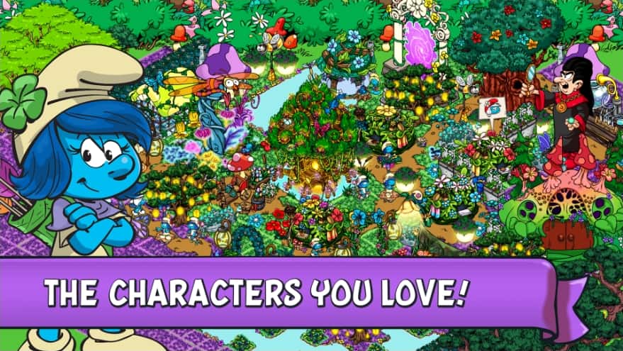 Smurfs' Village MOD APK Unlimited Everything