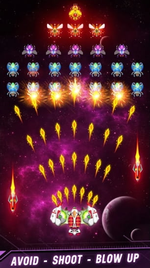 Space Shooter MOD APK Free Shopping