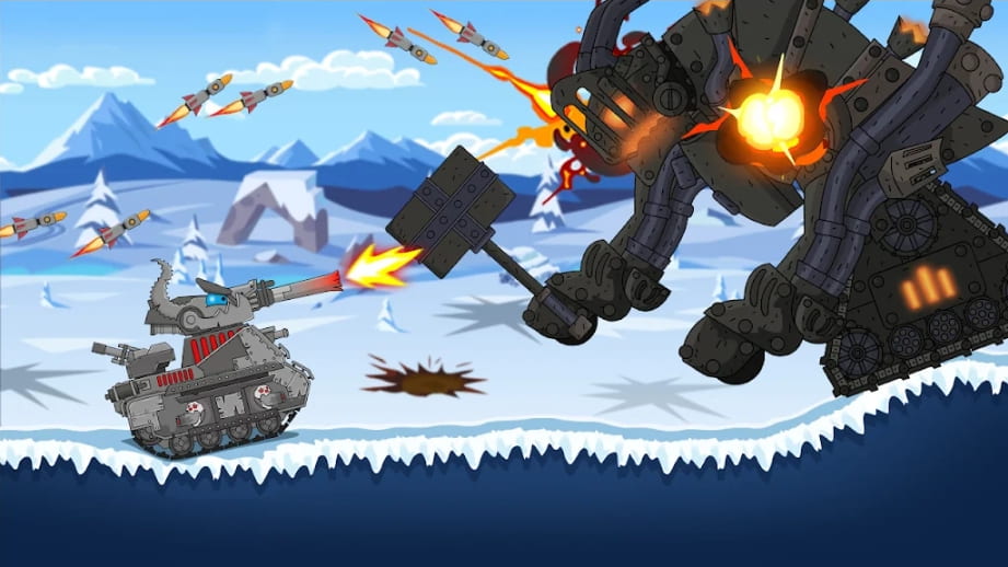 Tank Combat MOD APK All Tanks Unlocked
