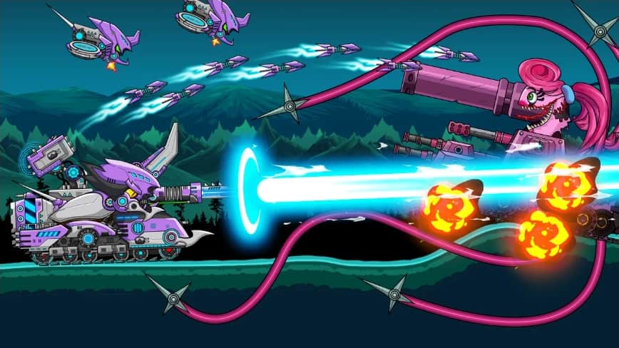 Tank Combat MOD APK Unlimited Money And Gems