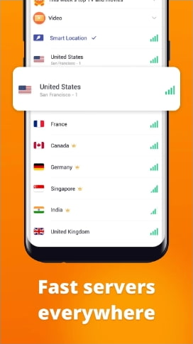 Turbo VPN Lite MOD APK Unlocked All